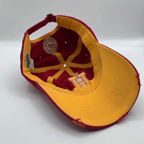 Indiana Pacers NBA Red Home Court Hoosiers Relaxed Fit Adjustable Hat - Picture 4 of 5